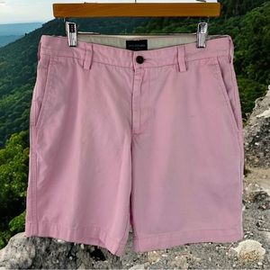 Reed Edward Size 32 Epic Pink Flatfront Mens Shorts